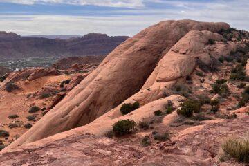 Ascending Hell's Revenge over the Devil's Backbone